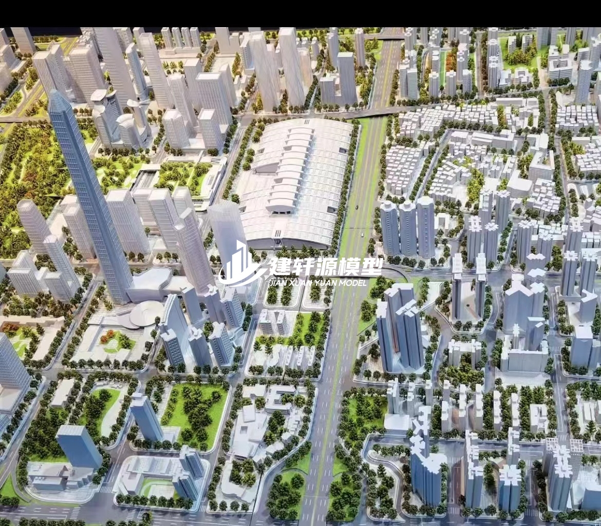 厦门城市规划模型