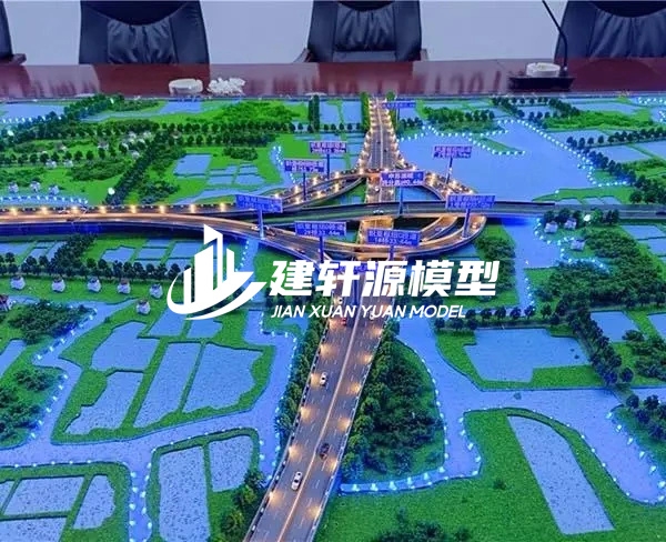 厦门高速公路沙盘定制